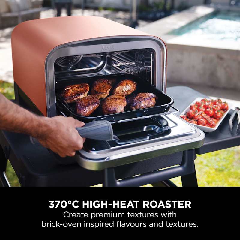 Ninja Woodfire Electric Outdoor Oven, Artisan Pizza Maker and BBQ Smoker