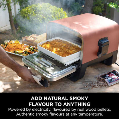 Ninja Woodfire Electric Outdoor Oven, Artisan Pizza Maker and BBQ Smoker